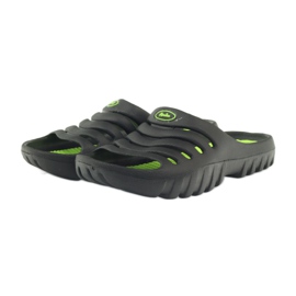 American Club Chaussons de piscine pour enfants américains noir 3