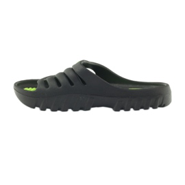 American Club Chaussons de piscine pour enfants américains noir 2