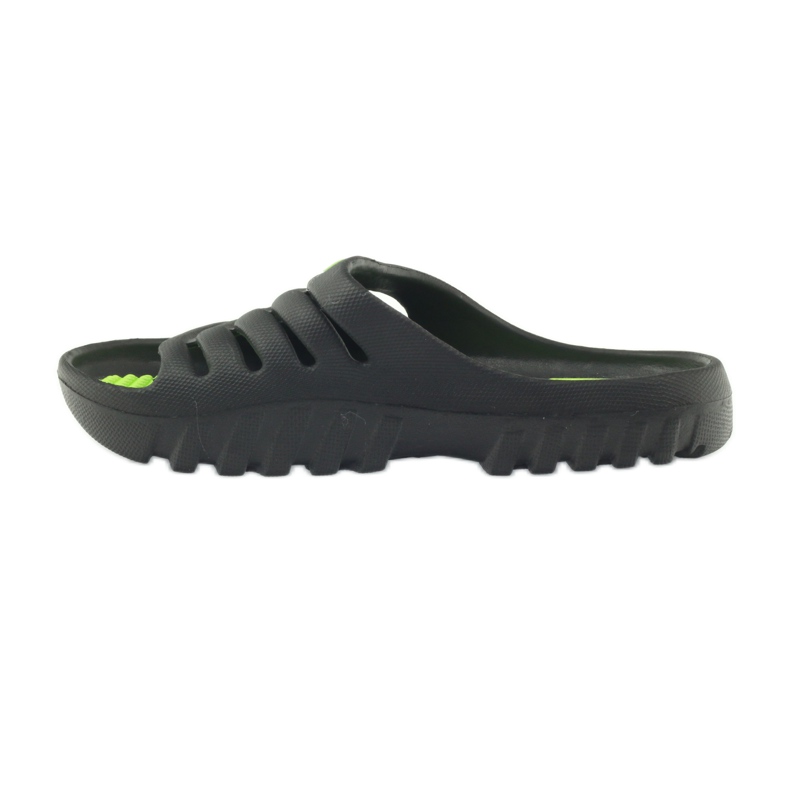 American Club Chaussons de piscine pour enfants américains noir 2