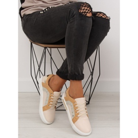 Baskets BH-115 Camel pour femme beige multicolore 5