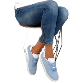 Baskets bleues pour femmes BL131P Bleu 4