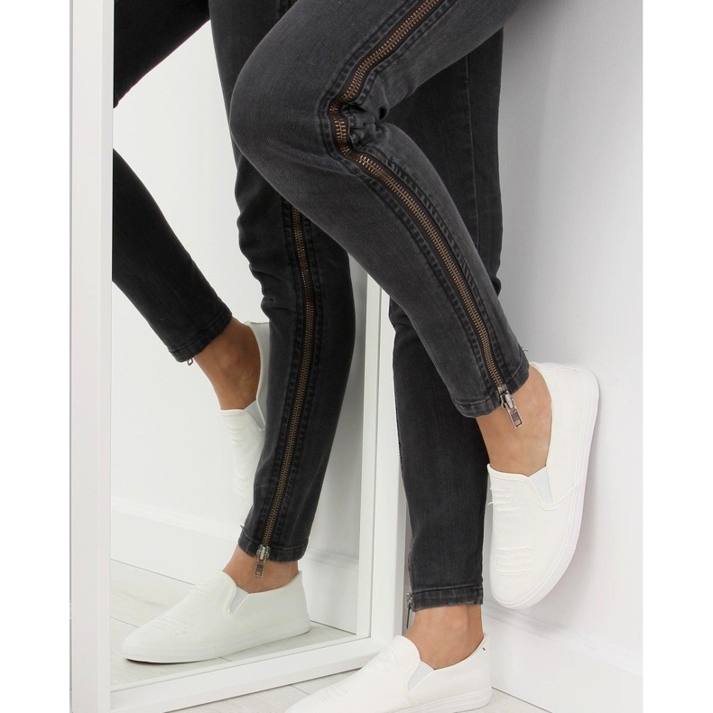 Baskets à enfiler blanches BL126P Blanc 1