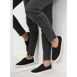 Baskets à enfiler noir BL126P Noir 1