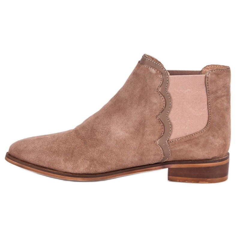 Bottines en cuir Bottines Jodhpur brun 1