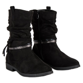 Seastar Bottes noires confortables le noir 3