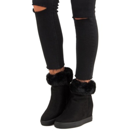 Seastar Bottines compensées noires le noir 4