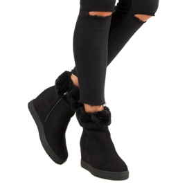 Seastar Bottines compensées noires le noir 5