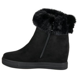 Seastar Bottines compensées noires 1