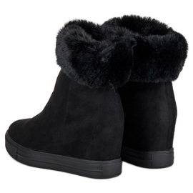 Seastar Bottines compensées noires le noir 2