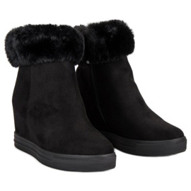 Seastar Bottines compensées noires le noir 3
