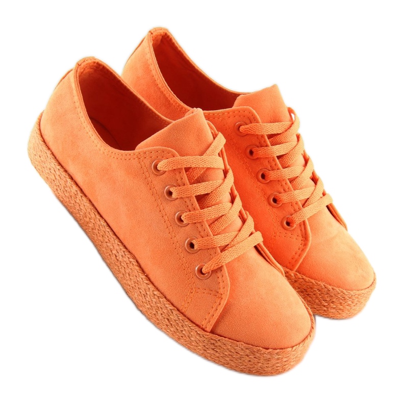 Espadrilles couleur orange K1830201 Naranja 2