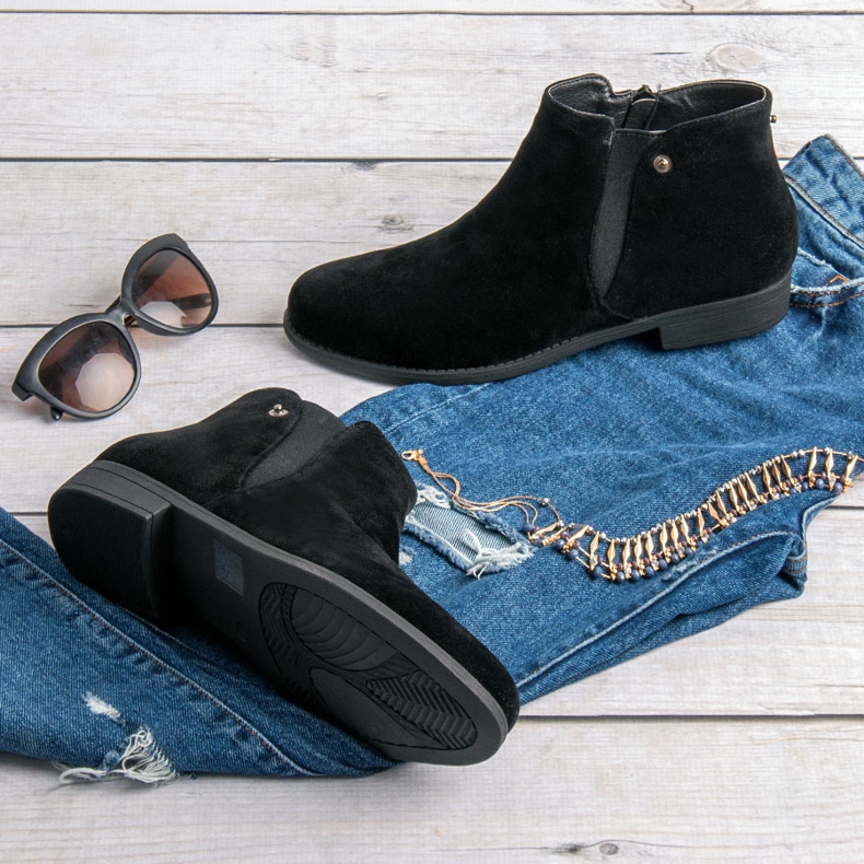 Bottes noires le noir 2