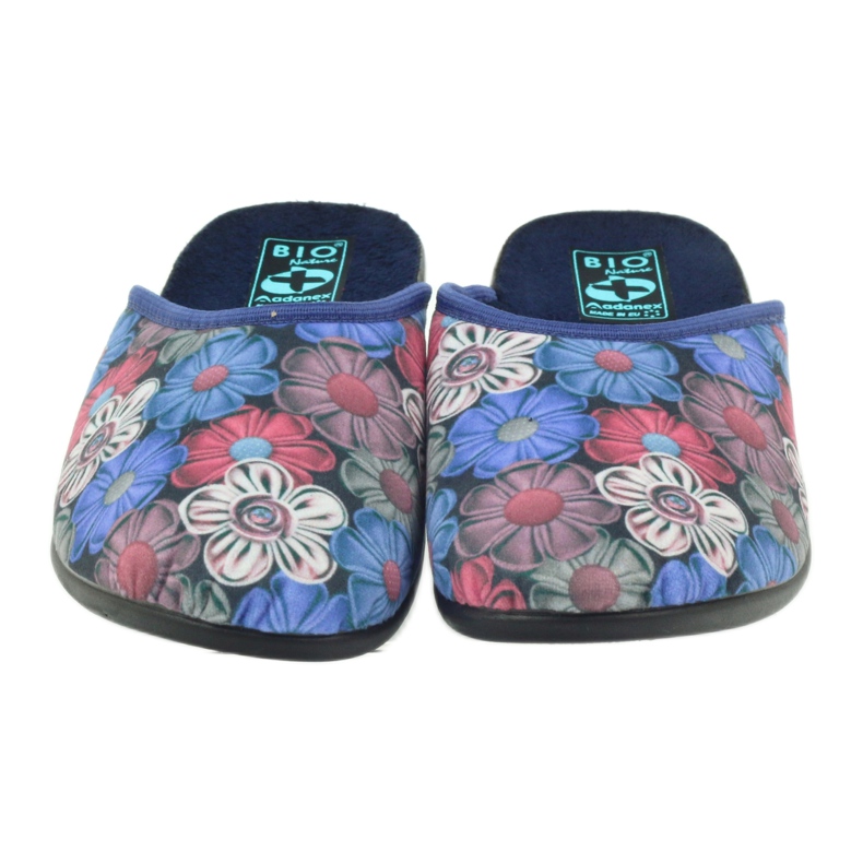 Chaussons colorés Adanex 3D avec des fleurs multicolore 4