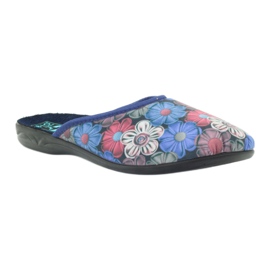 Chaussons colorés Adanex 3D avec des fleurs multicolore 1
