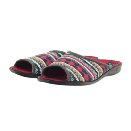 Chaussons Norvégiens Adanex blanc gris multicolore rouge 3