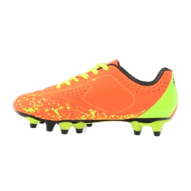 American Club American ADI chaussures de sport à crampons pour enfants orange 170611 oranges et rouges 2