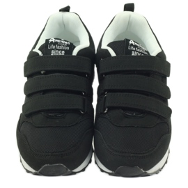 American Club Chaussures de sport américaines ADI pour femmes 1754 le noir 4