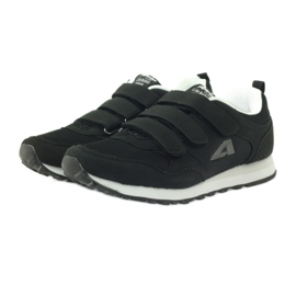 American Club Chaussures de sport américaines ADI pour femmes 1754 le noir 3