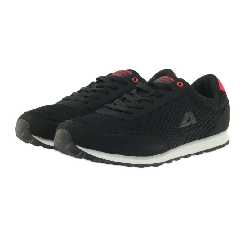 American Club Jogging sportif ADI Américain 1756 noir rouge 3