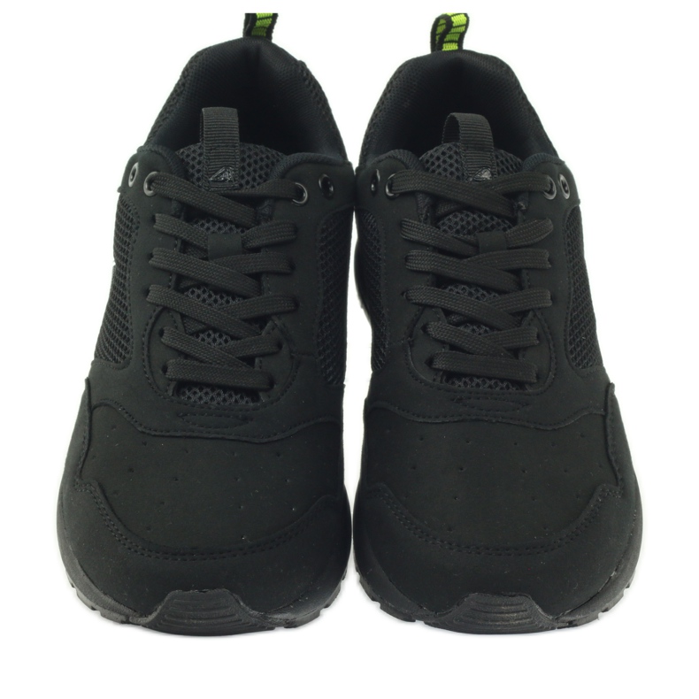 American Club Chaussures de sport américaines ADI pour femmes 17204 le noir 4