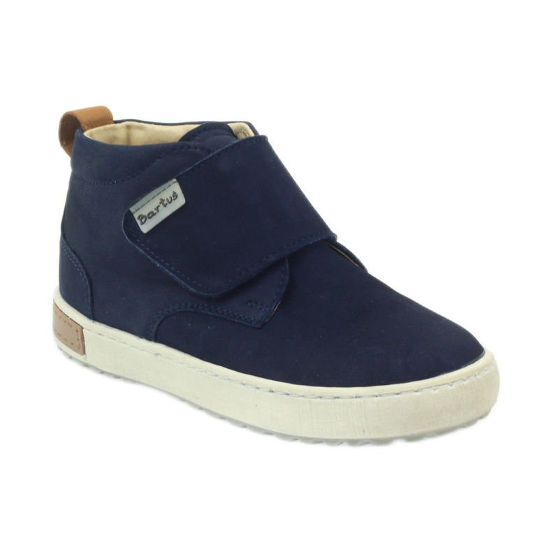 Bottines Velcro Bartuś 164 bleu marine 1