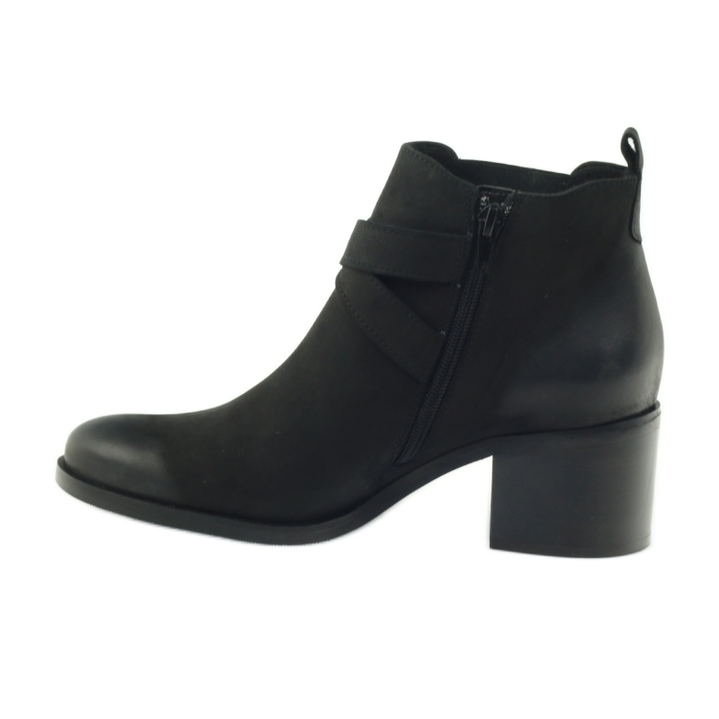 Boots ornées de rayures Badura 7690 le noir 2