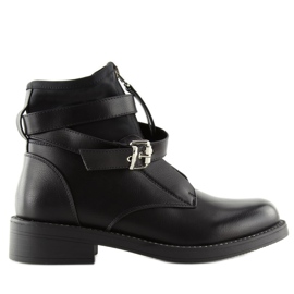 Bottines femme noires NS10P noir le noir 2