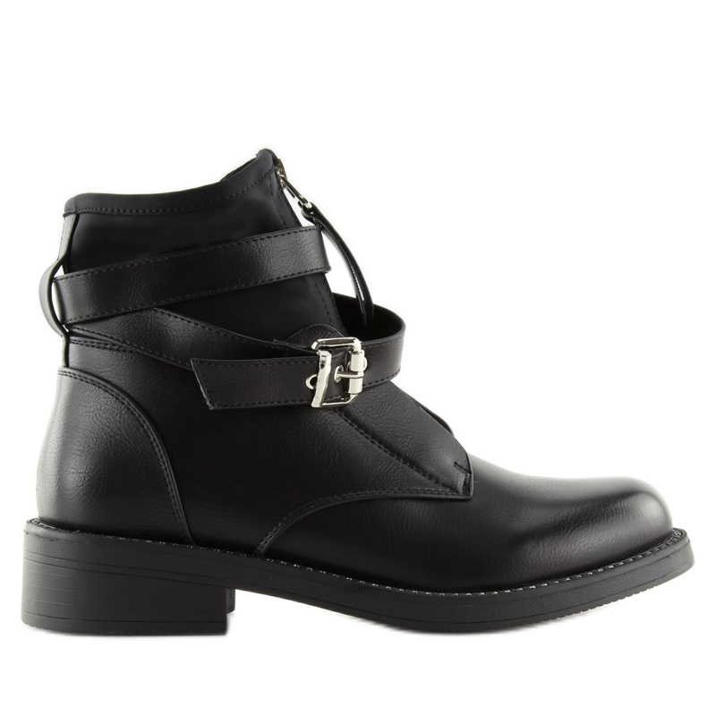 Bottines femme noires NS10P noir 2
