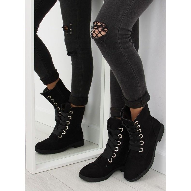 Noir AB-8 Bottes de travail noires 2