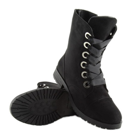 Noir AB-8 Bottes de travail noires 1