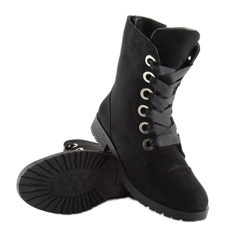 Noir AB-8 Bottes de travail noires le noir 1