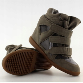 Baskets en daim 6040 D. Gris 2
