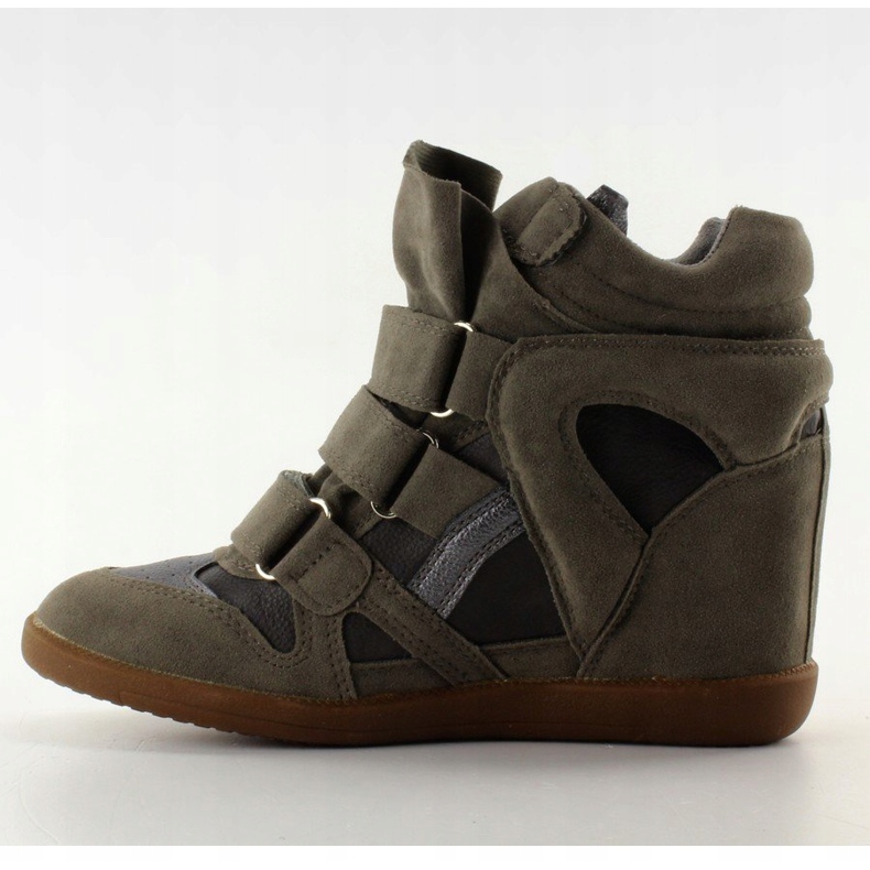 Baskets en daim 6040 D. Gris 1