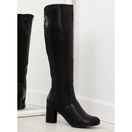 Noir Bottines à talons A-11 noir le noir 3