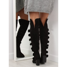 Bottes Mousquetaires Noires FC-H115 Noir 2