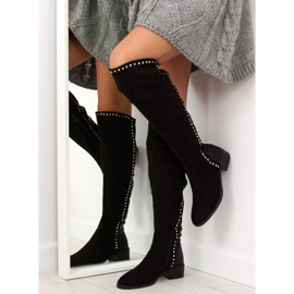 Bottes de mousquetaire FC-H101 noires 1