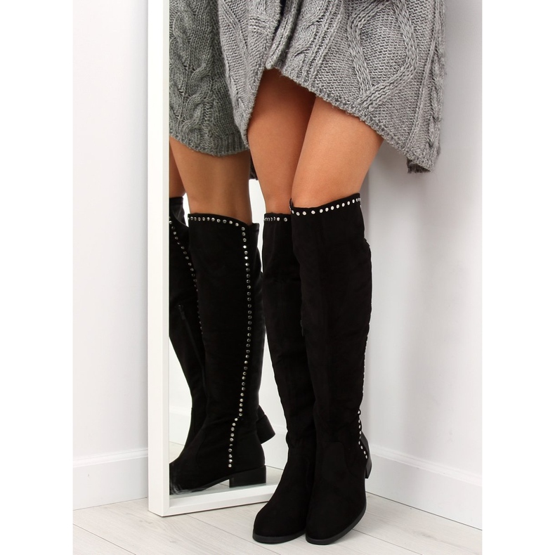 Bottes de mousquetaire FC-H101 noires le noir 2