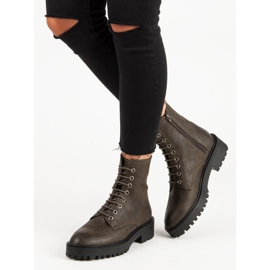 Corina Bottes de travail élégantes vert 2