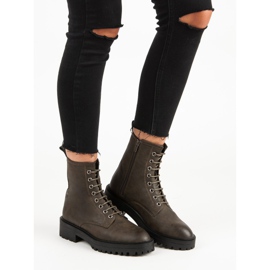 Corina Bottes de travail élégantes vert 1