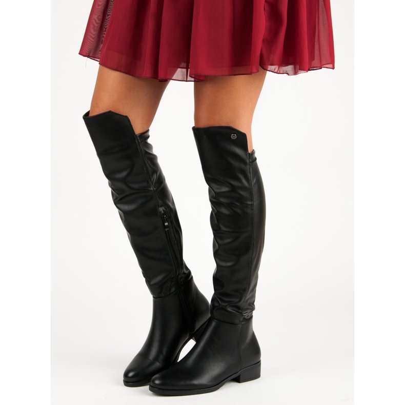 Bottines sur mesure VINCEZA noir 1