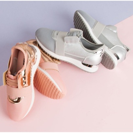 Chaussures de sport à enfiler gris 1 Chaussures de sport à enfiler gris 1