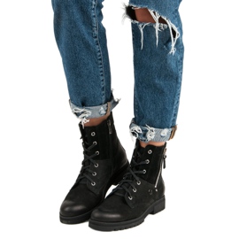 Travailleurs élégants noirs de VINCEZA le noir 1 Travailleurs élégants noirs de VINCEZA le noir 1