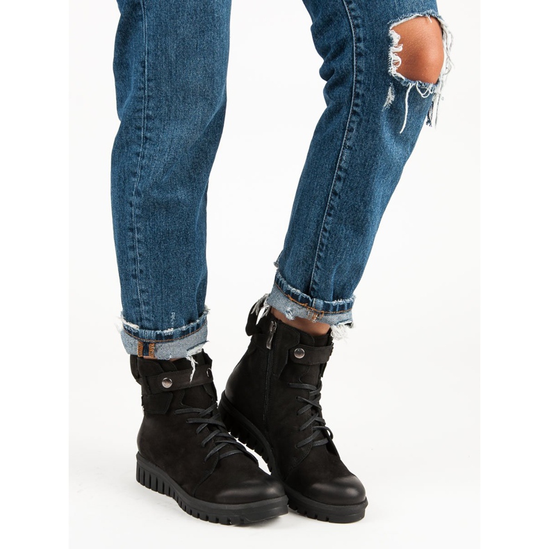 Bottes de travail noires VINCEZA 1