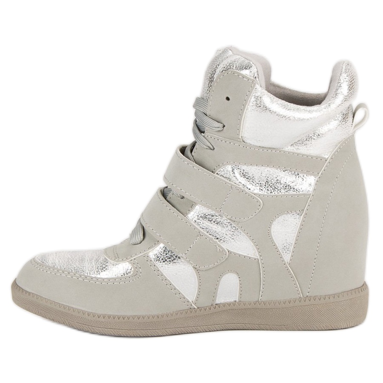 Baskets brillantes gris 2 Baskets brillantes gris 2