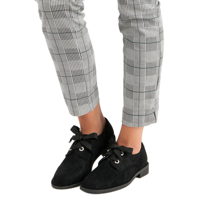 Bello Star Chaussures nouées noires 2