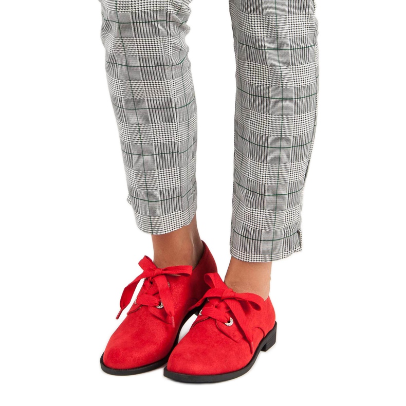 Bello Star Chaussures à lacets rouges 2