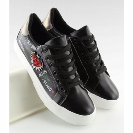 Noir M897 Baskets noires pour femmes 1