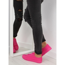 Baskets femme fuchsia uni NB176 Fuxia rose 3
