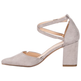 Seastar Escarpins avec une ceinture gris 1