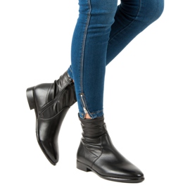 Bella Paris Bottes noires classiques le noir 2 Bella Paris Bottes noires classiques le noir 2